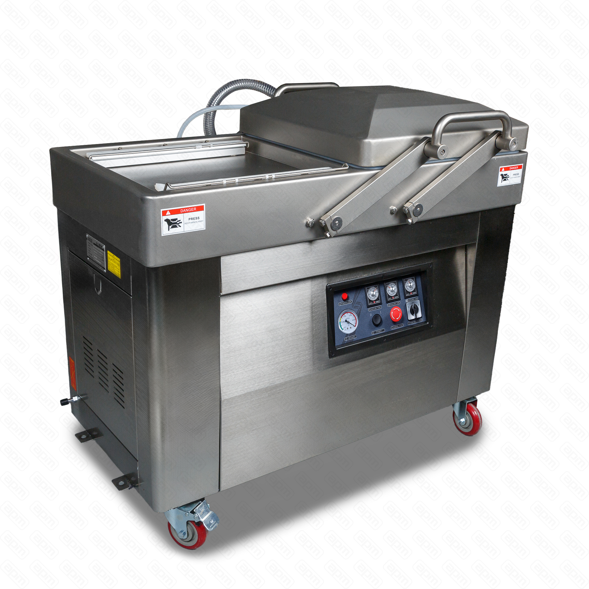 Вакуумный упаковщик HVC-610S2A-G DZQ-6102SA нерж газ обрезка