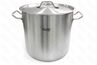 Кастрюля нерж с тройным дном 320х320мм объем 25L с двручками101305 VIATTO