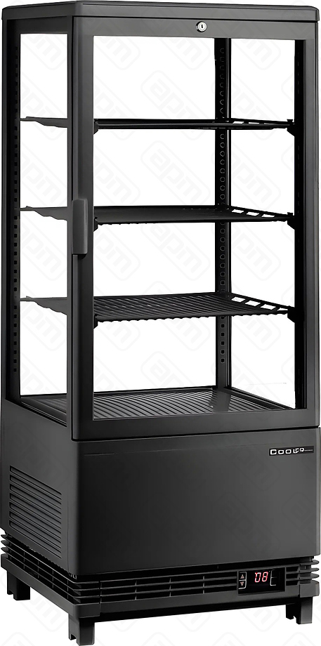 ВИТРИНА ХОЛОДИЛЬНАЯ COOLEQ CW-85 BLACK