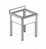 ВАННА МОЕЧНАЯ APACH CHEF LINE LS67-45SH