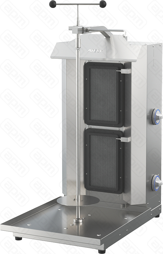 УСТАНОВКА ШАУРМА-2-ГАЗ-05-Н С РУЧ ПРИВОДОМ