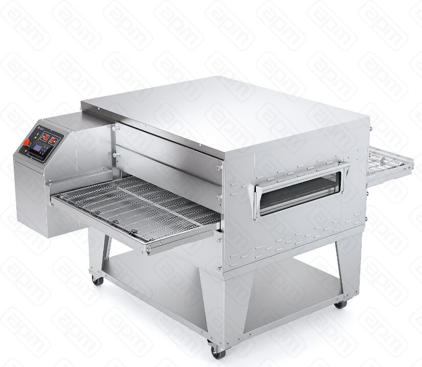 ПЕЧЬ ЭЛЕКТРИЧЕСКАЯ ДЛЯ ПИЦЦЫ ПЭК-800 С ДВЕРЦЕЙ КОНВЕЙЕРНАЯ ПОДСТАВКА 21000001771