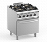 ПЛИТА ГАЗОВАЯ 4 КОНФОРОЧН 700 СЕРИИ APACH CHEF LINE GLRRG77FEVP XL