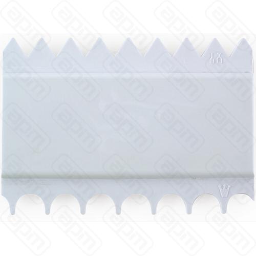 Гребень кондитерский 17см пластик PDS1314