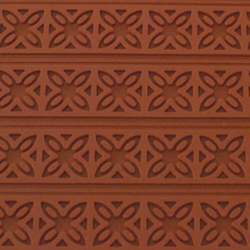 Коврик силиконовый рельефный Майолика 60х40см h3см RELIEF 12