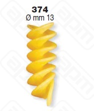 ФОРМА LA MONFERRINA ДЛЯ P3 FUSILLI 2 PRINCIPI 13 ММ 374 БРОНЗА